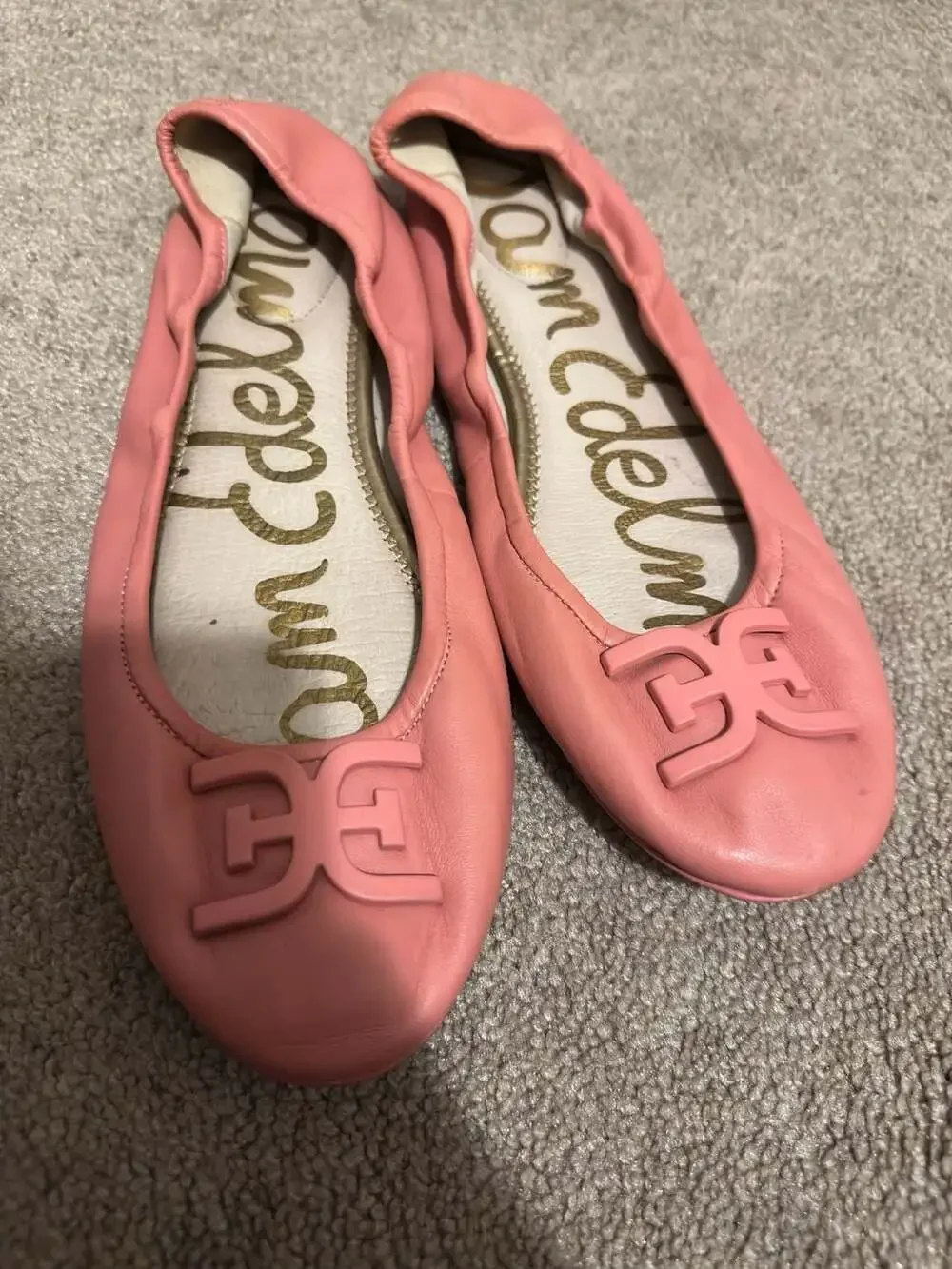 Sam Edelman Felicia Ballet Flats in Carmina Rose Pink Leather